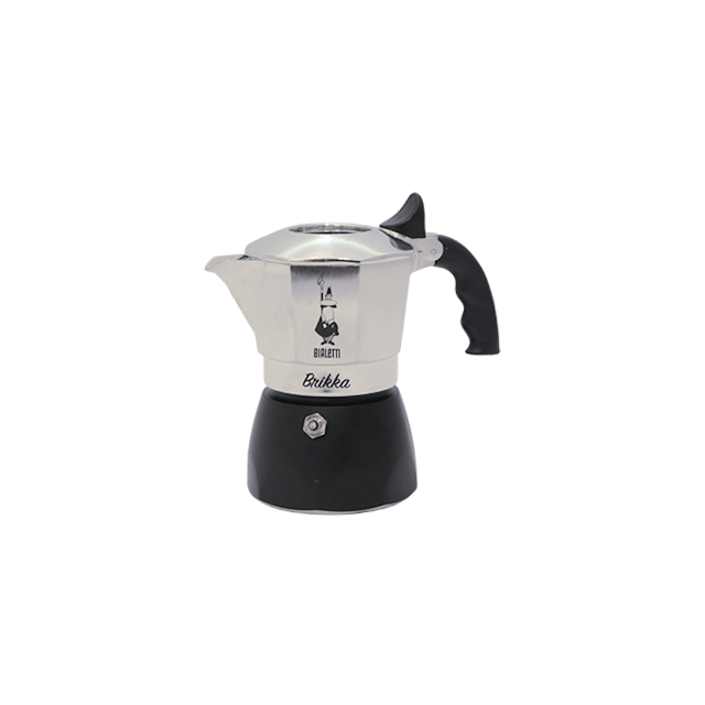 Bialetti Brikka für 4 Tassen Aluminium