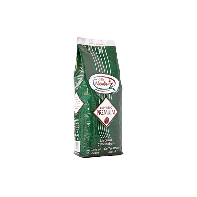 Monforte Kaffee Espresso - Premium 70% - 1000g Bohnen