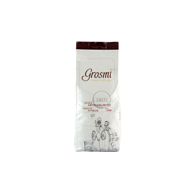 Caffè Grosmi Elite Brown 1kg Espresso ganze Bohnen für Kaffee