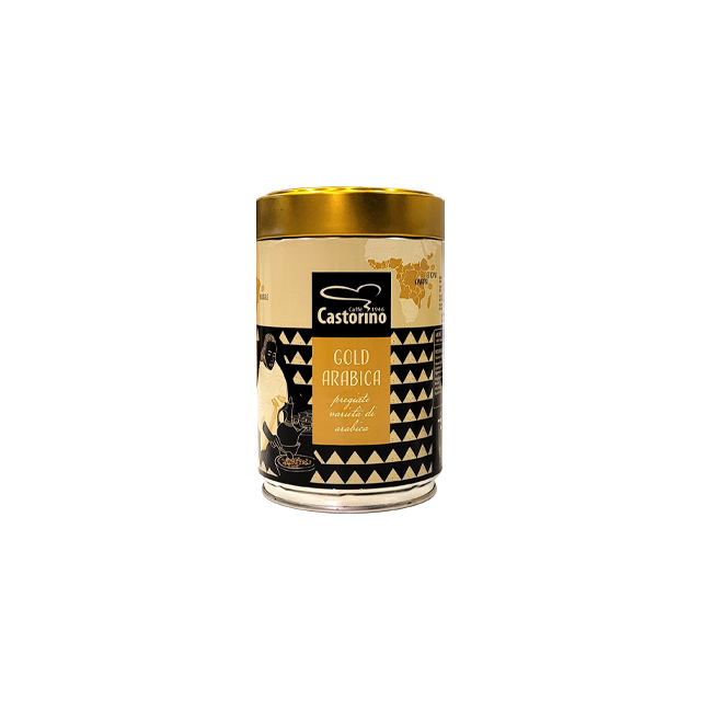 Castorino - Gold Arabica - 100% Arabica - 250g gemahlen für Espressokocher
