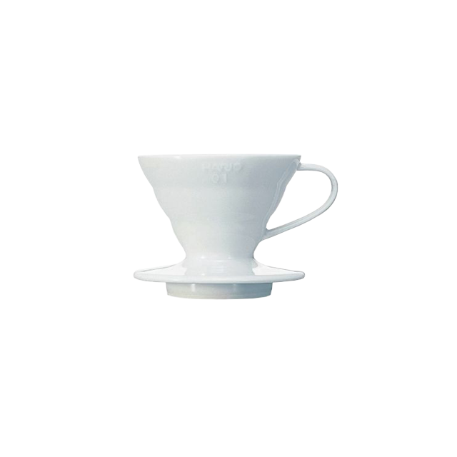 Hario V60 01 Filter Weiß Keramik 300ml (1-2 Tassen)