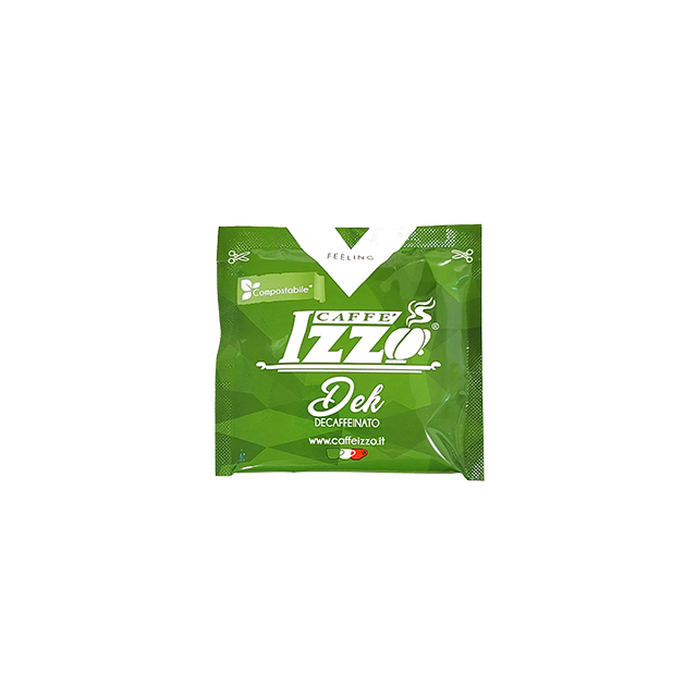 Caffe Izzo - Decaffeinato - 100% Arabica - 18 ESE Tabs
