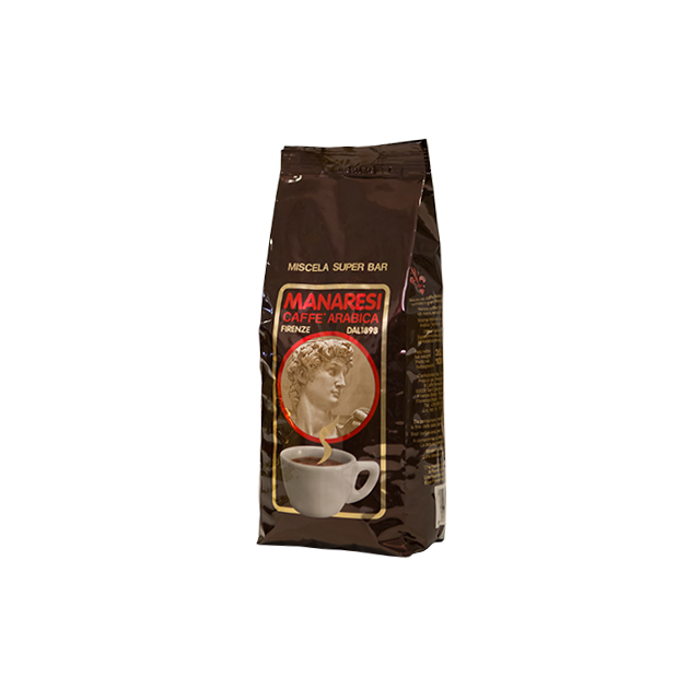 Caffe Manaresi - Super Bar Marrone - 60% Arabica - 1000g Bohne
