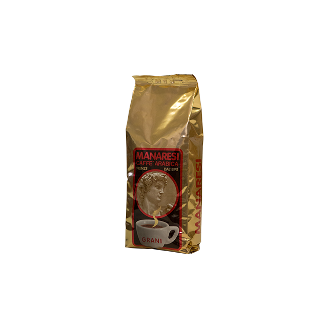 Caffe Manaresi - Gran Bar Oro - 90% Arabica - 500g Bohne