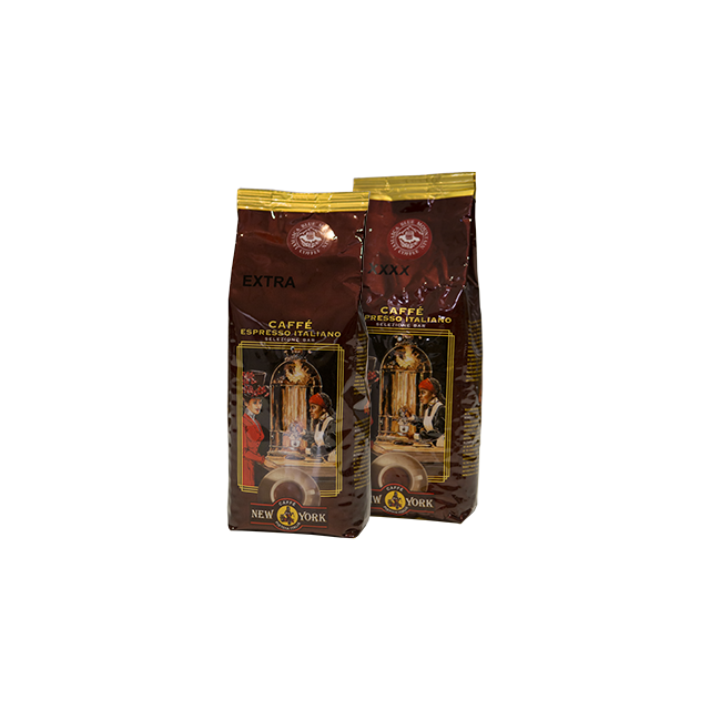 Caffe New York Espresso Probierpaket in ganzer Bohne
