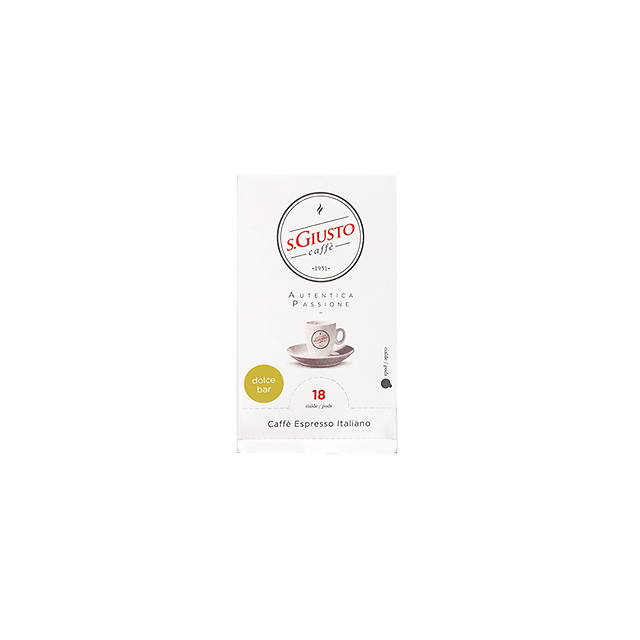 S.Giusto Caffè - Cremoso – 50% Arabica - 144 ESE Tabs