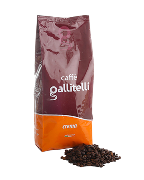 Caffè Gallitelli - Crema - 100% Robusta - 1000g Bohne