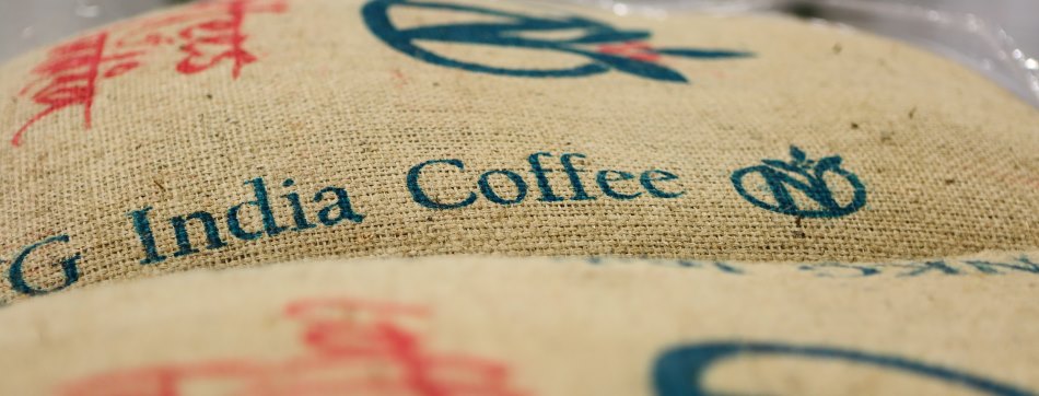Rohkaffeesäcke im Lager von Caffe Diemme Rohkaffeesäcke im Lager von Caffe Diemme