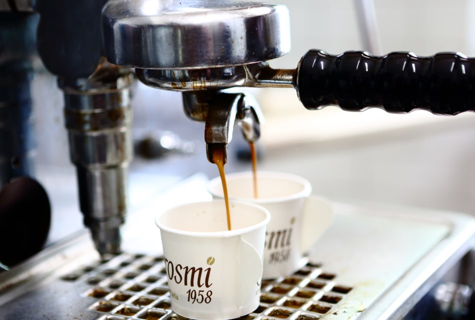 Verkostung einer neuen Caffè Grosmi Mischung Verkostung einer neuen Caffè Grosmi Mischung