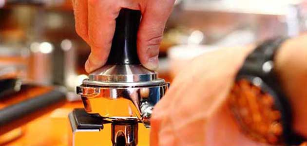 Coffee Preparation Tamping coffee Coffee Preparation Tamping coffee