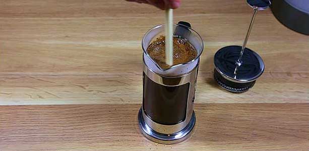 Brewing guide - French Press - stir Brewing guide - French Press - stir