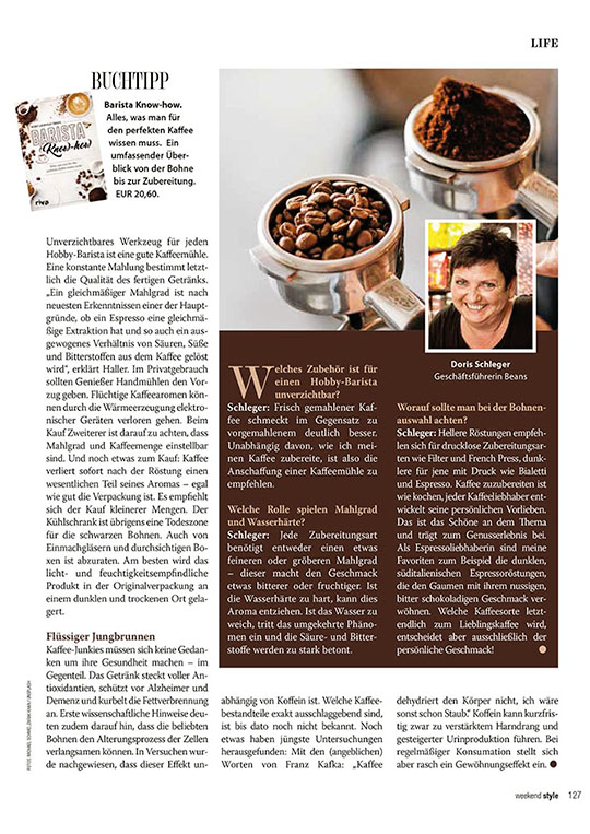 Beans Weekend Magazin