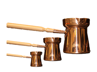Handgemachte Türkische Kaffeekannen von Effenberger Handgemachte Türkische Kaffeekannen von Effenberger im Shop in Wien und Online erhältlich
